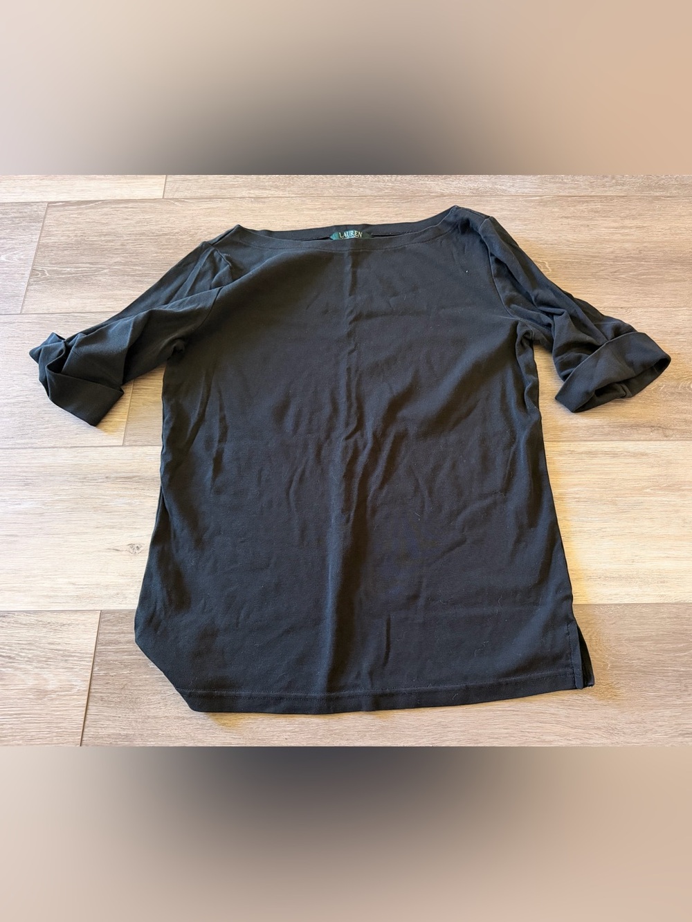 Ralph Lauren Black Top - Size Large